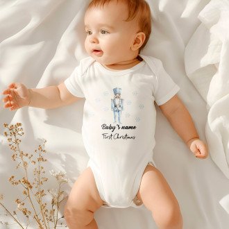 Baby's first Christmas Onesie - Nutcracker